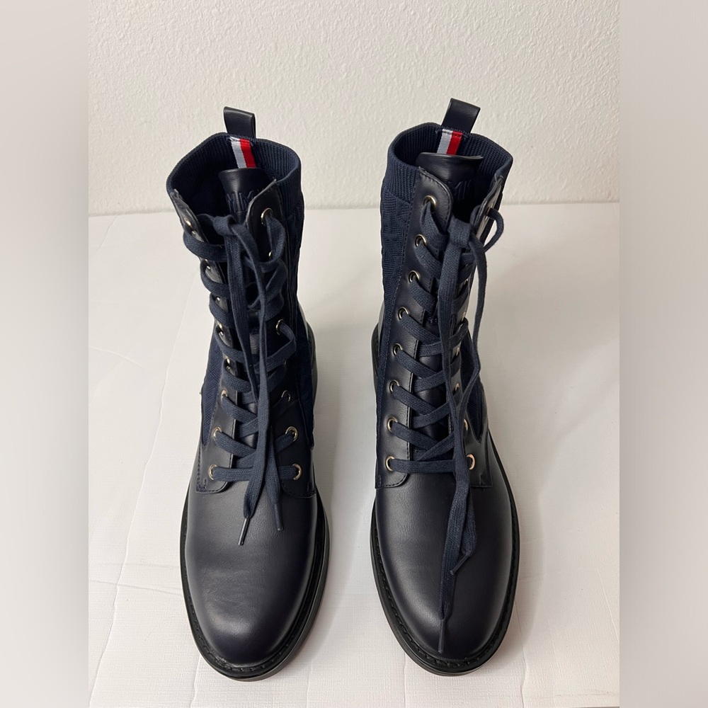 Tommy Hilfiger Women’s Trendy, Treyna Ankle Boots, Size 9/12, Navy Blue, NWOT‎